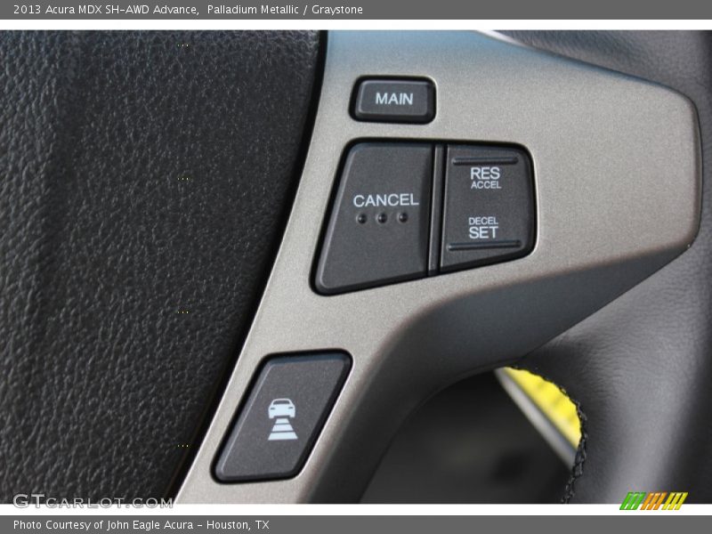 Controls of 2013 MDX SH-AWD Advance