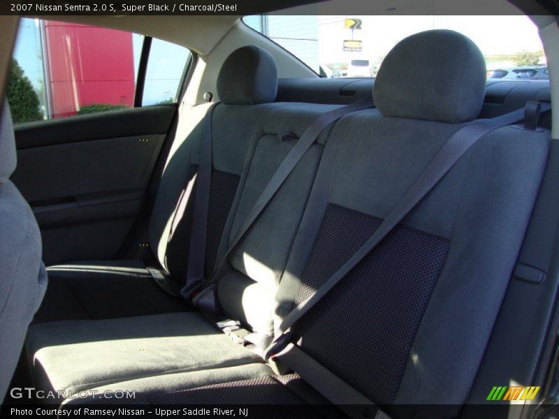 Super Black / Charcoal/Steel 2007 Nissan Sentra 2.0 S