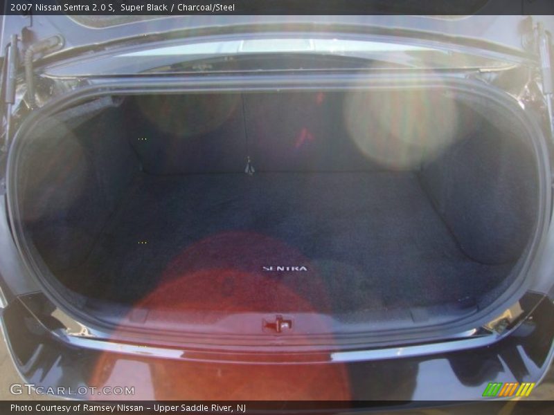 Super Black / Charcoal/Steel 2007 Nissan Sentra 2.0 S
