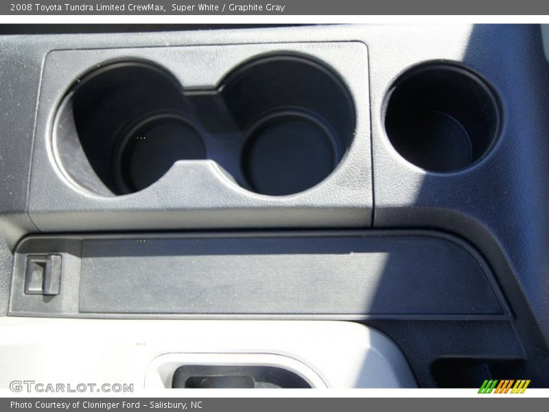 Super White / Graphite Gray 2008 Toyota Tundra Limited CrewMax