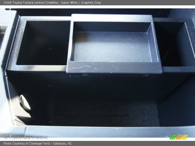 Super White / Graphite Gray 2008 Toyota Tundra Limited CrewMax