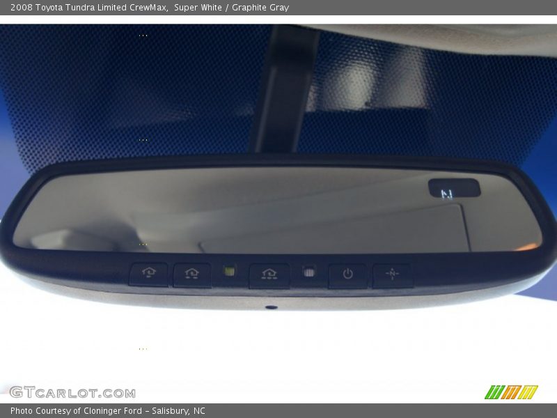 Super White / Graphite Gray 2008 Toyota Tundra Limited CrewMax