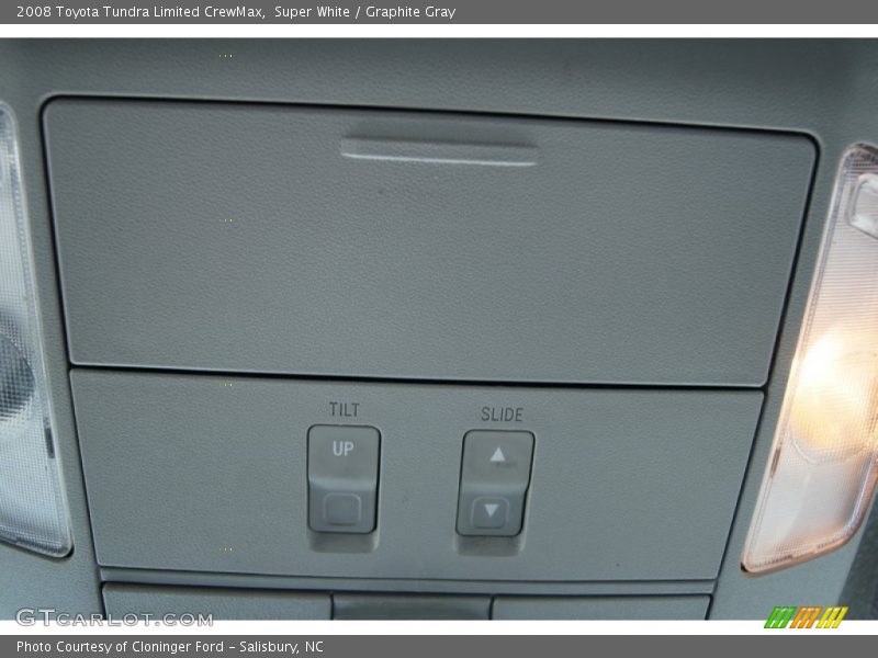 Super White / Graphite Gray 2008 Toyota Tundra Limited CrewMax
