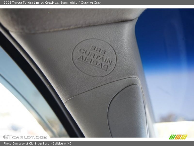 Super White / Graphite Gray 2008 Toyota Tundra Limited CrewMax
