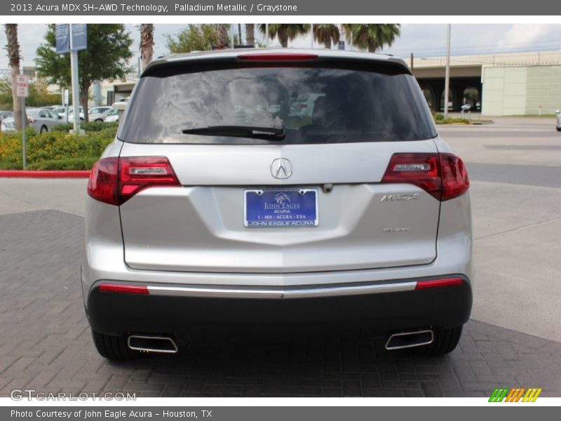 Palladium Metallic / Graystone 2013 Acura MDX SH-AWD Technology