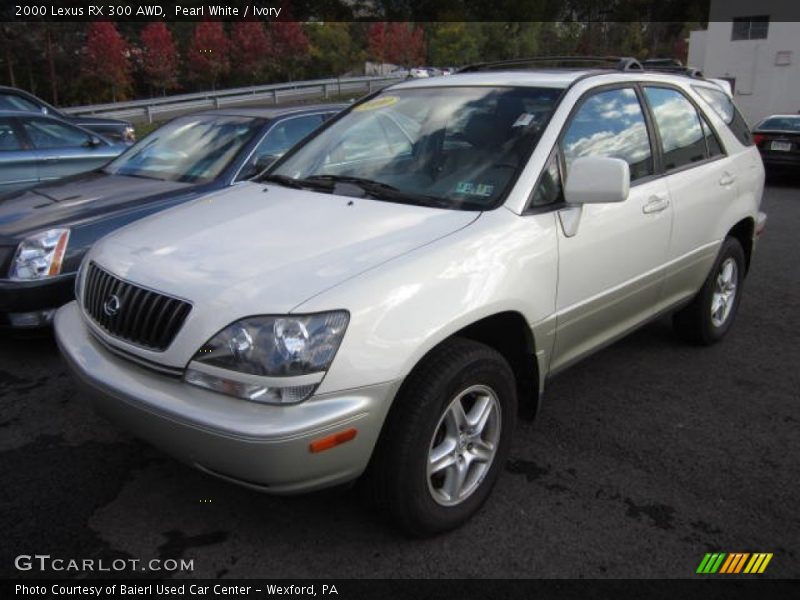 Pearl White / Ivory 2000 Lexus RX 300 AWD