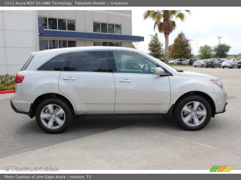 Palladium Metallic / Graystone 2013 Acura MDX SH-AWD Technology