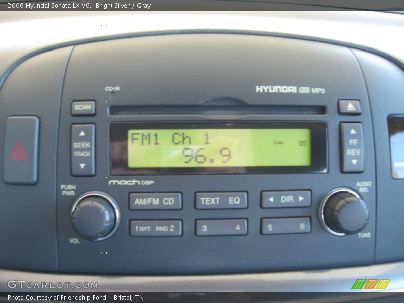 Bright Silver / Gray 2006 Hyundai Sonata LX V6