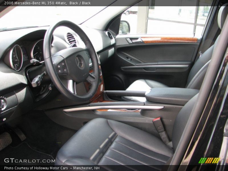 Black / Black 2008 Mercedes-Benz ML 350 4Matic