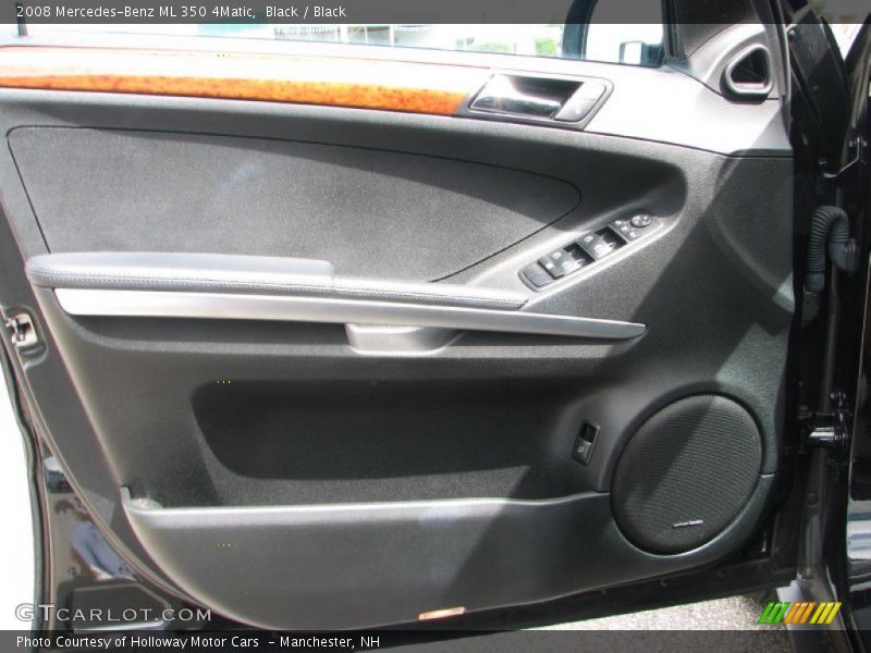 Black / Black 2008 Mercedes-Benz ML 350 4Matic