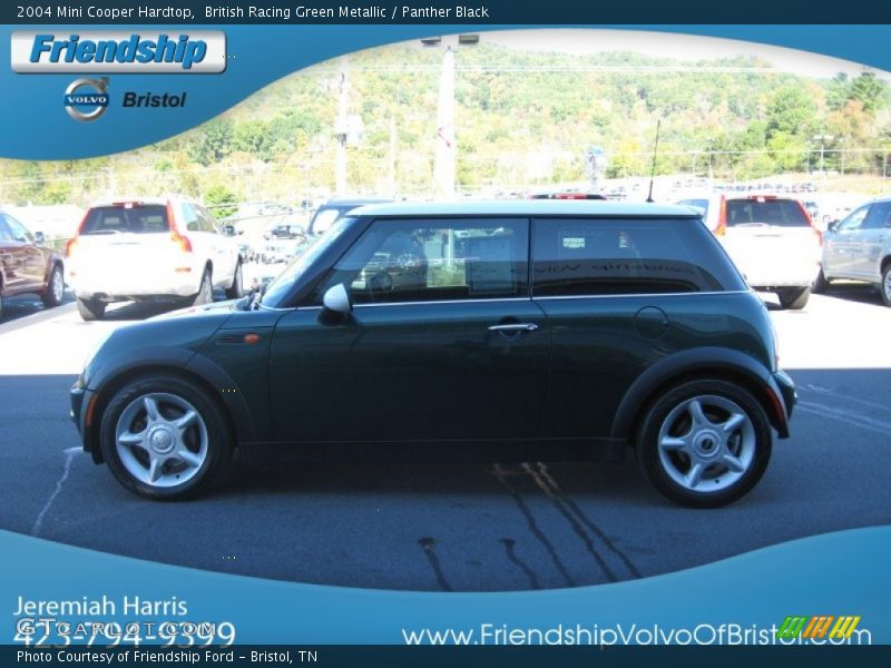 British Racing Green Metallic / Panther Black 2004 Mini Cooper Hardtop