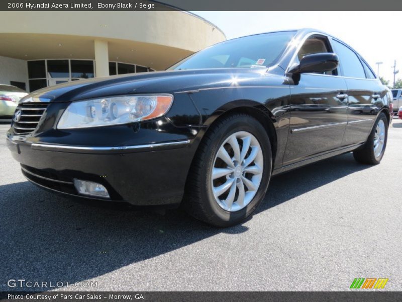 Ebony Black / Beige 2006 Hyundai Azera Limited