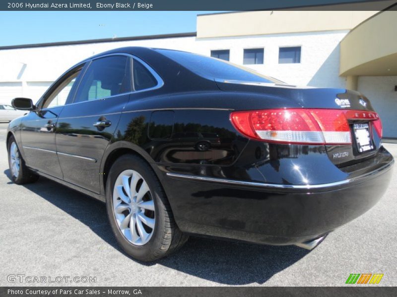 Ebony Black / Beige 2006 Hyundai Azera Limited