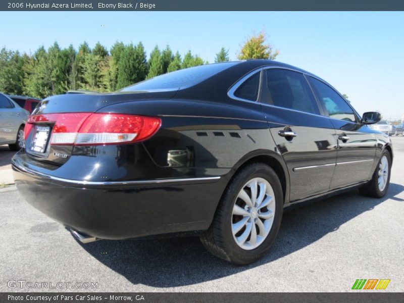 Ebony Black / Beige 2006 Hyundai Azera Limited