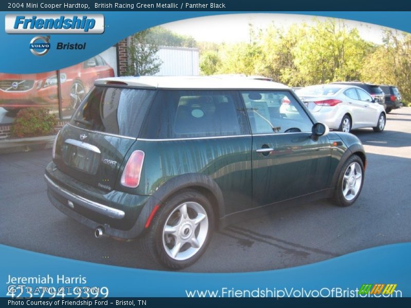 British Racing Green Metallic / Panther Black 2004 Mini Cooper Hardtop