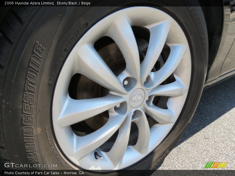 Ebony Black / Beige 2006 Hyundai Azera Limited