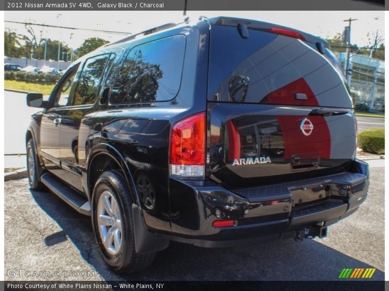 Galaxy Black / Charcoal 2012 Nissan Armada SV 4WD