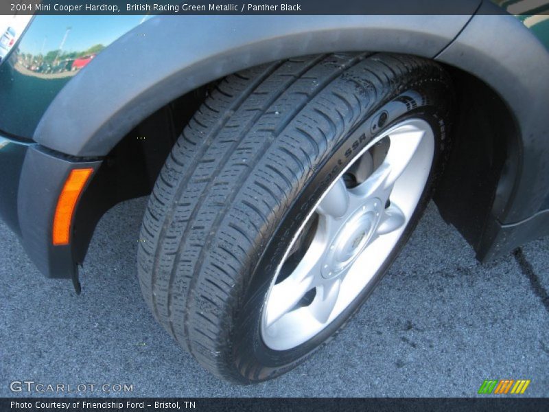 British Racing Green Metallic / Panther Black 2004 Mini Cooper Hardtop