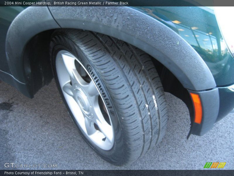 British Racing Green Metallic / Panther Black 2004 Mini Cooper Hardtop