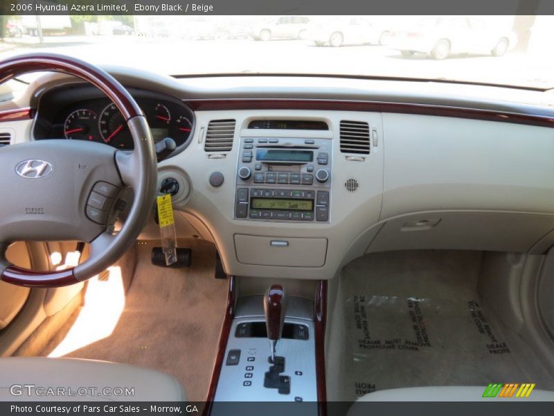 Ebony Black / Beige 2006 Hyundai Azera Limited