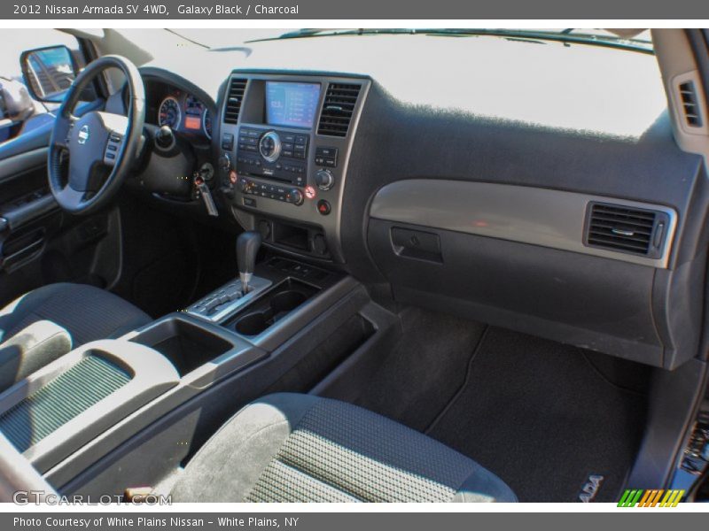 Galaxy Black / Charcoal 2012 Nissan Armada SV 4WD