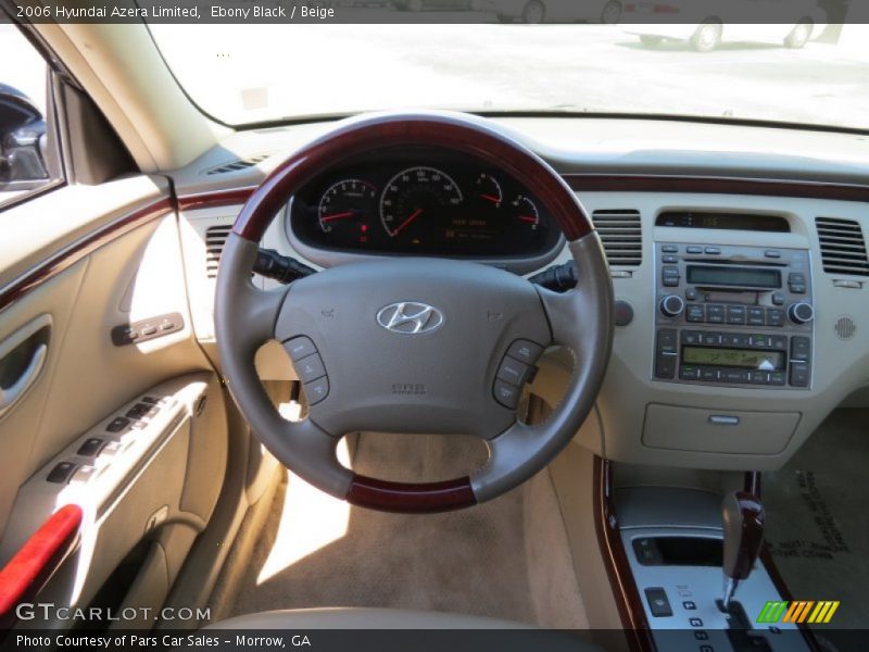 Ebony Black / Beige 2006 Hyundai Azera Limited