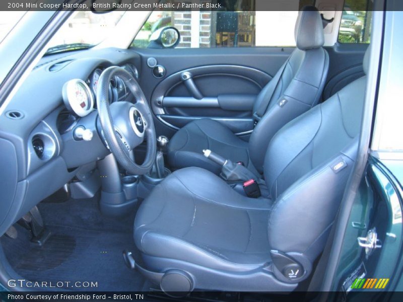 British Racing Green Metallic / Panther Black 2004 Mini Cooper Hardtop