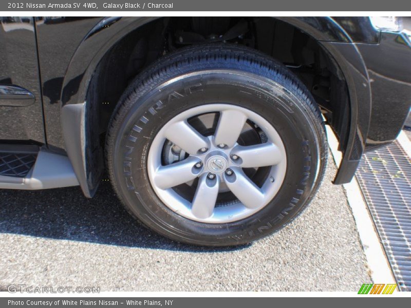 Galaxy Black / Charcoal 2012 Nissan Armada SV 4WD
