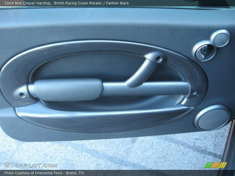 British Racing Green Metallic / Panther Black 2004 Mini Cooper Hardtop