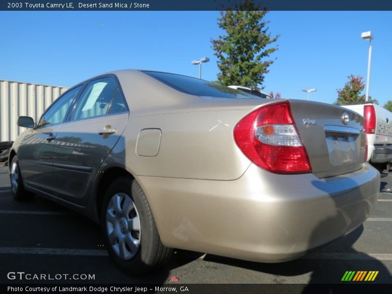 Desert Sand Mica / Stone 2003 Toyota Camry LE
