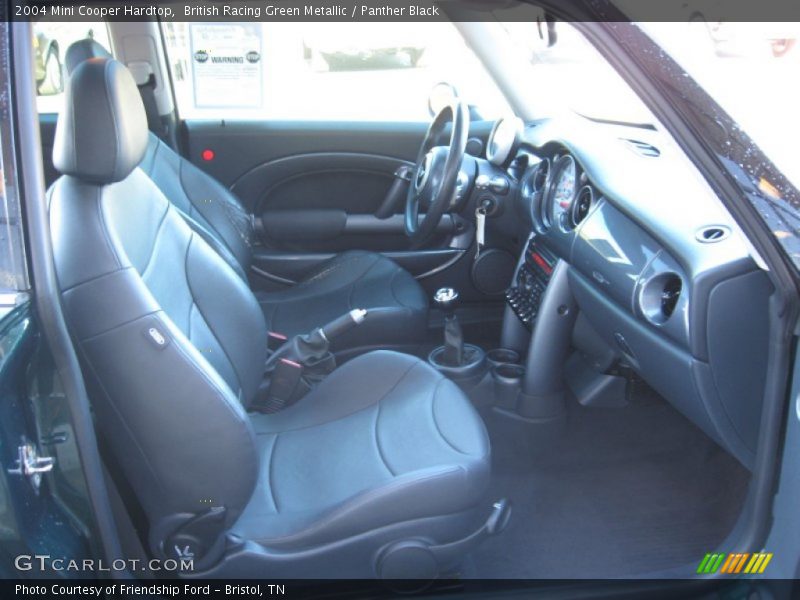 British Racing Green Metallic / Panther Black 2004 Mini Cooper Hardtop
