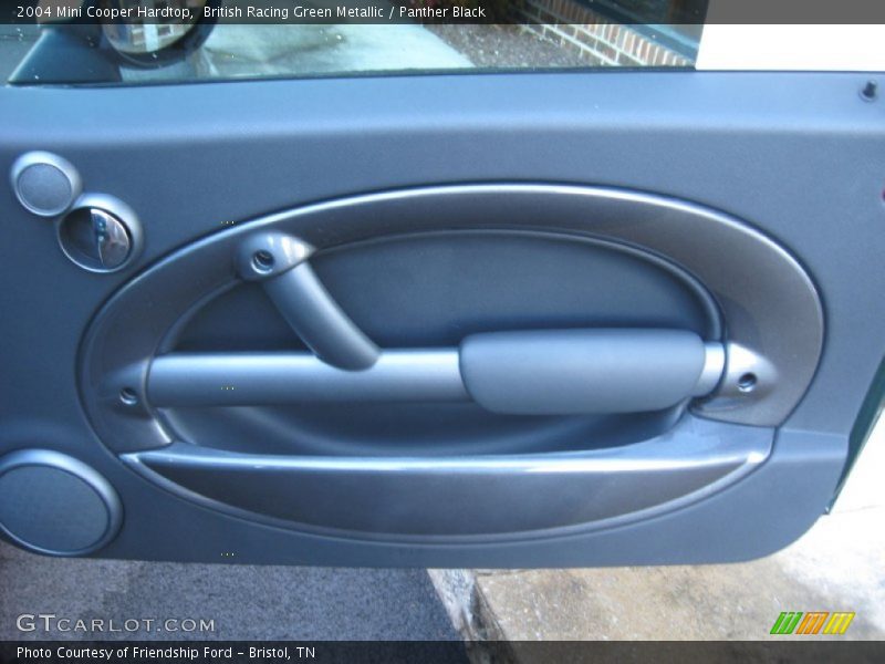 British Racing Green Metallic / Panther Black 2004 Mini Cooper Hardtop