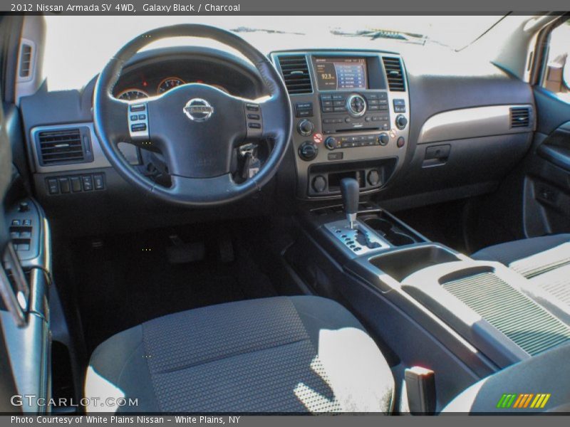 Galaxy Black / Charcoal 2012 Nissan Armada SV 4WD