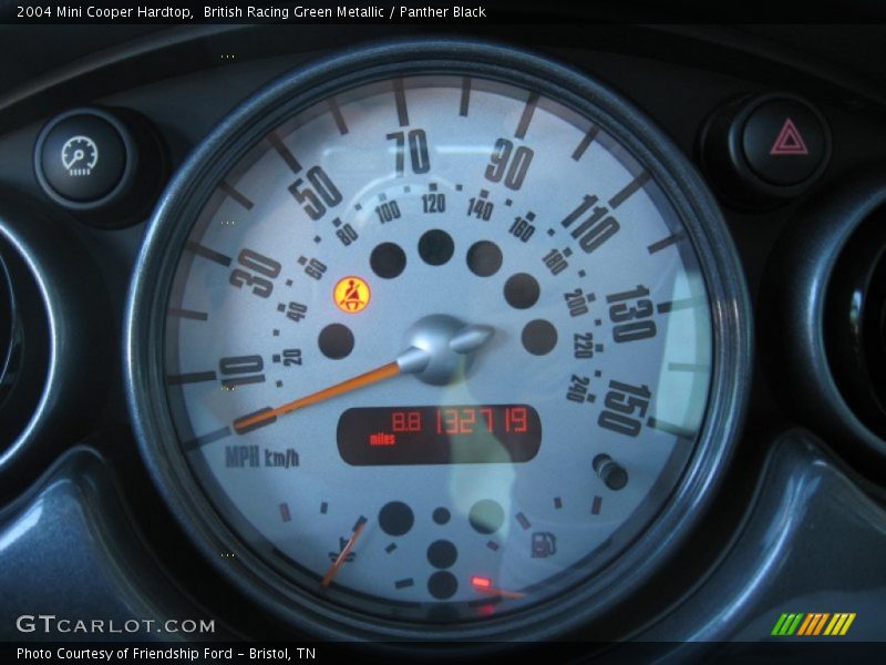 British Racing Green Metallic / Panther Black 2004 Mini Cooper Hardtop