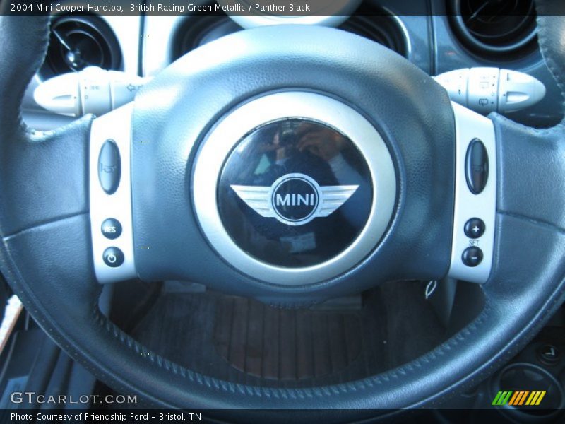 British Racing Green Metallic / Panther Black 2004 Mini Cooper Hardtop