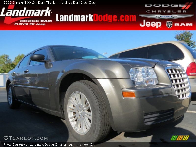 Dark Titanium Metallic / Dark Slate Gray 2009 Chrysler 300 LX