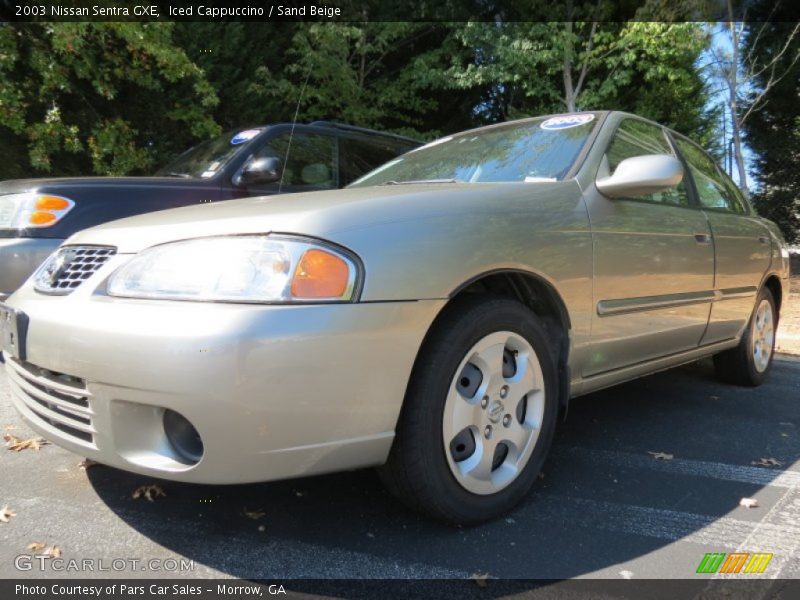 Iced Cappuccino / Sand Beige 2003 Nissan Sentra GXE