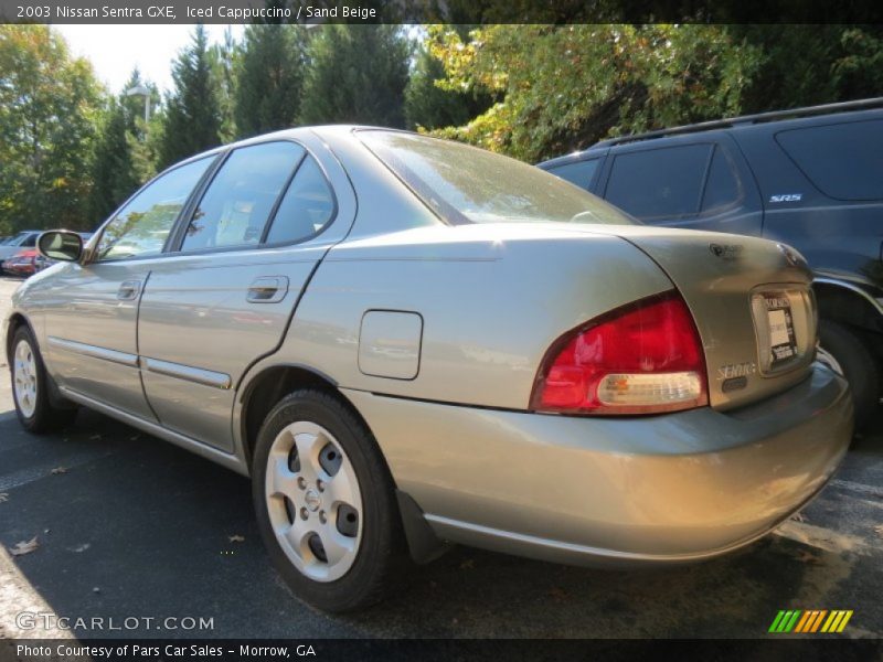 Iced Cappuccino / Sand Beige 2003 Nissan Sentra GXE