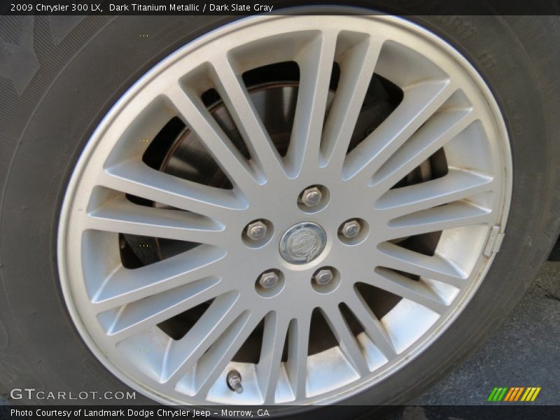 Dark Titanium Metallic / Dark Slate Gray 2009 Chrysler 300 LX