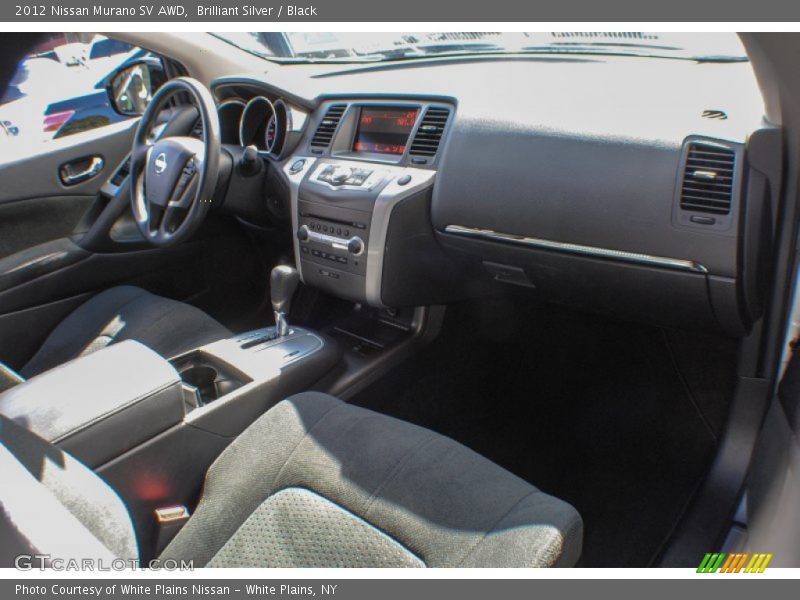 Brilliant Silver / Black 2012 Nissan Murano SV AWD