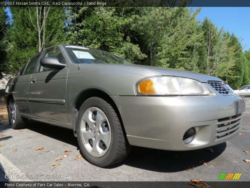 Iced Cappuccino / Sand Beige 2003 Nissan Sentra GXE