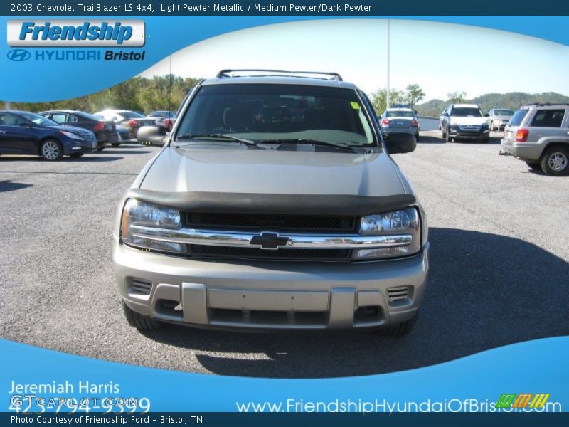 Light Pewter Metallic / Medium Pewter/Dark Pewter 2003 Chevrolet TrailBlazer LS 4x4