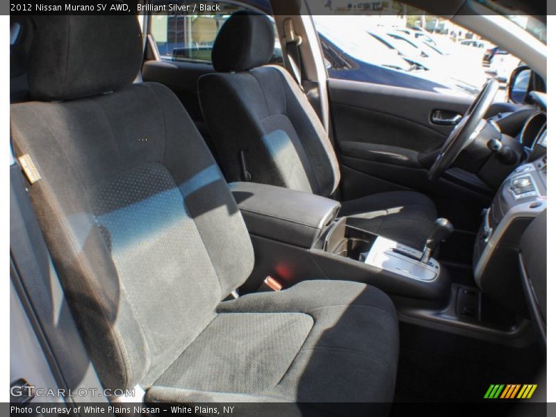 Brilliant Silver / Black 2012 Nissan Murano SV AWD