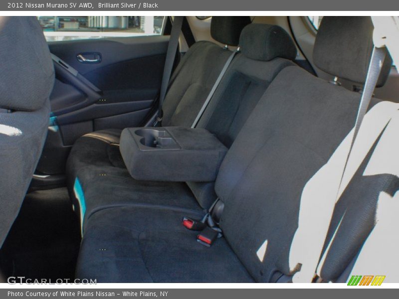 Brilliant Silver / Black 2012 Nissan Murano SV AWD