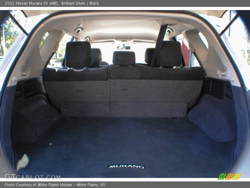 Brilliant Silver / Black 2012 Nissan Murano SV AWD