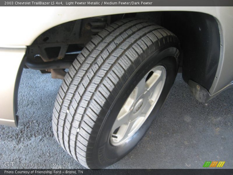 Light Pewter Metallic / Medium Pewter/Dark Pewter 2003 Chevrolet TrailBlazer LS 4x4
