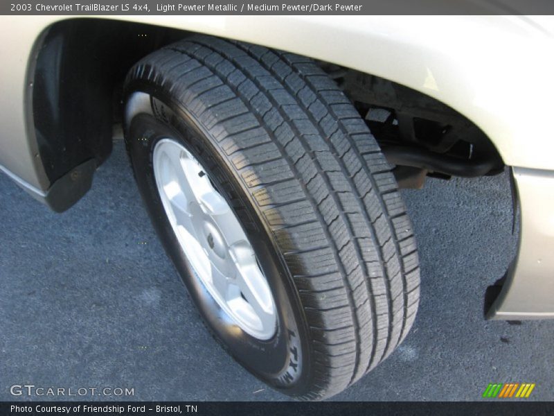 Light Pewter Metallic / Medium Pewter/Dark Pewter 2003 Chevrolet TrailBlazer LS 4x4