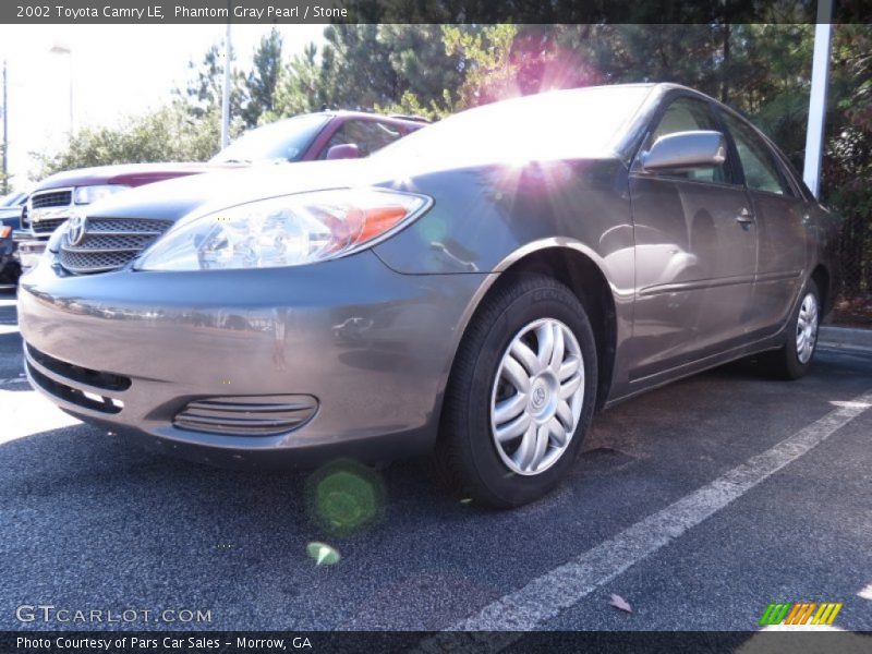 Phantom Gray Pearl / Stone 2002 Toyota Camry LE