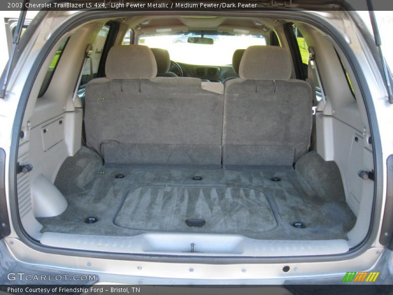 Light Pewter Metallic / Medium Pewter/Dark Pewter 2003 Chevrolet TrailBlazer LS 4x4