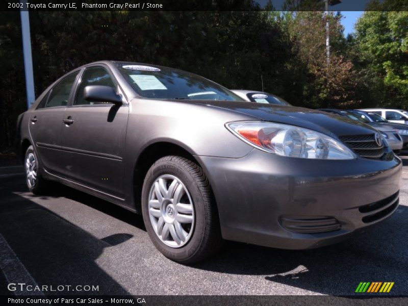 Phantom Gray Pearl / Stone 2002 Toyota Camry LE